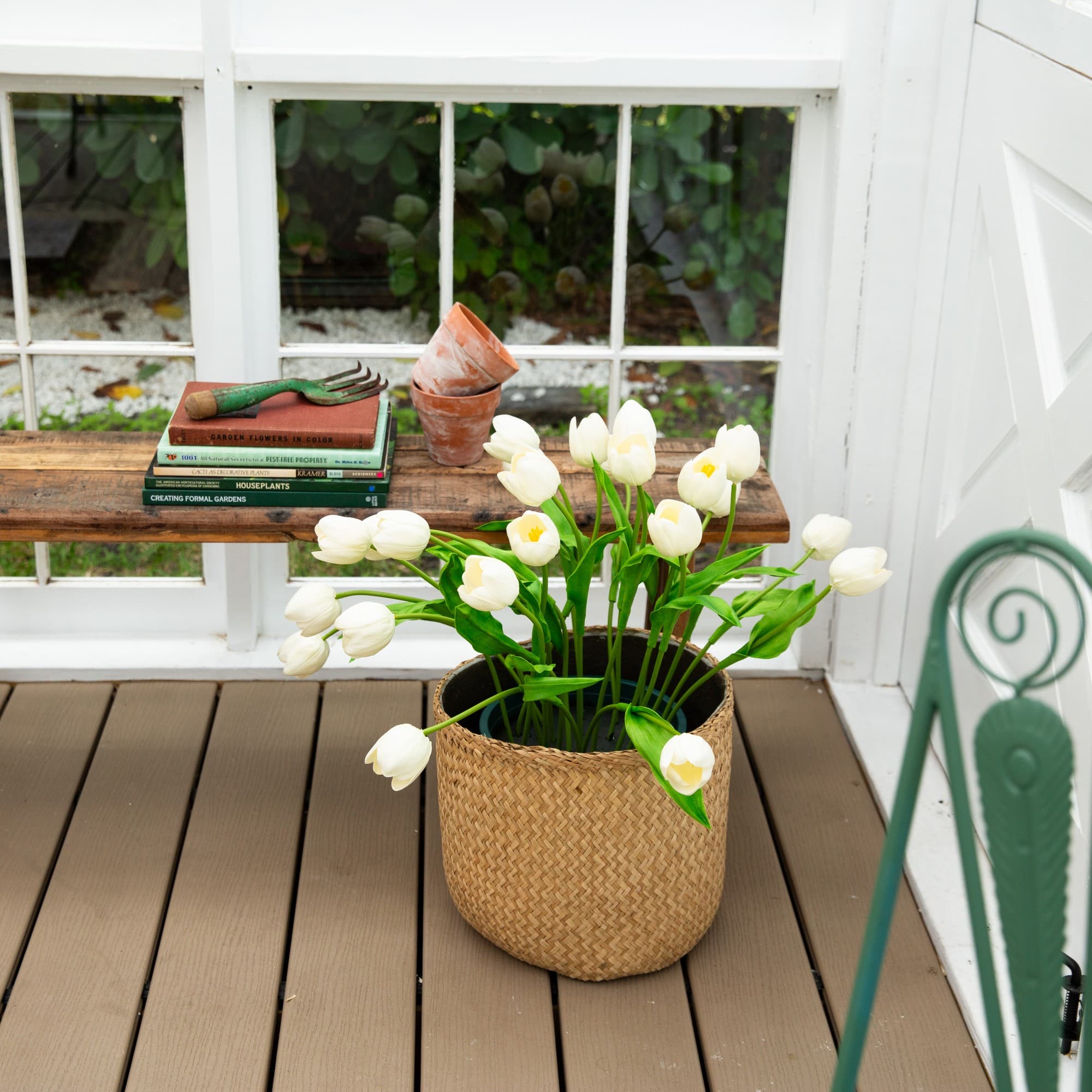 2ft. UV Resistant Artificial Tulip Plant (Indoor/Outdoor)